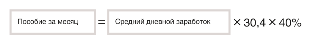 Приводим пример расчета пособия по уходу за ребенком до 1,5 лет в 2019 году