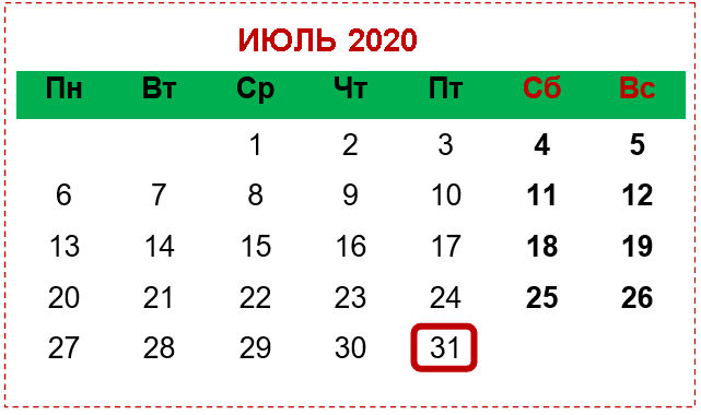 6-НДФЛ за полугодие 2020 года: срок сдачи