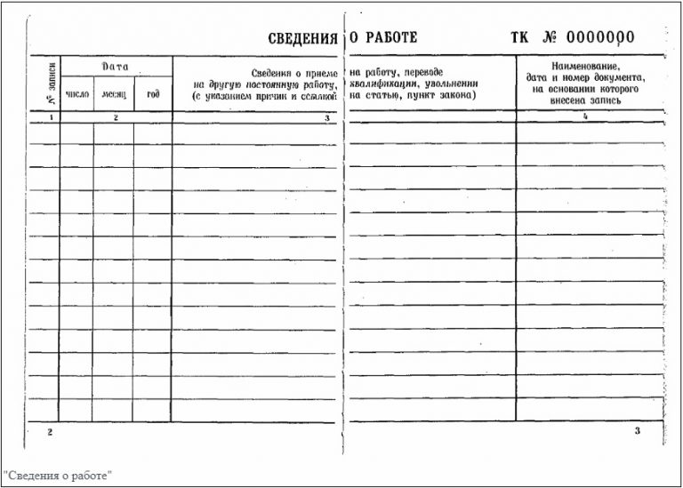 Трудовая книжка: порядок оформления и ведения